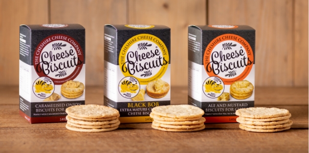 New! Cheshire Cheese Biscuit Range