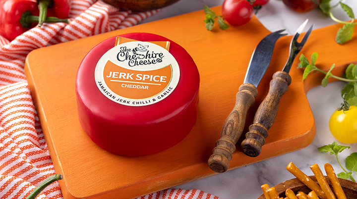Jerk Spice - Chilli & Garlic Cheddar Cheese