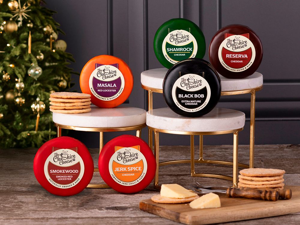 Christmas cheese truckles Clearance