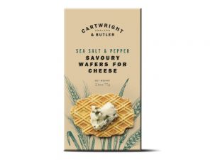 Cartwright & Butler Wafers for Cheese with Sea Salt & Pepper