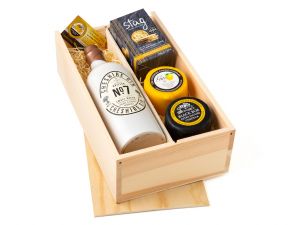 Cheshire Gin or Vodka & Duo of Cheese Gift Box, Pick Your Own