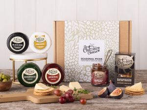 Seasonal Picks Gift Box – 'Pick Your Own' Cheese, Chutney and Biscuits Selection