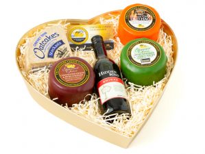 Sweethearts Cheese Hamper, Gourmet Cheese Selection