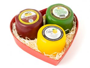 Mini Hearts Trio, Sweet Cheese Selection