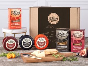 Triple Treat, Cheese & Biscuits Gift Box
