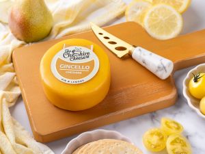 6 x Gincello - Gin & Lemon Cheshire Cheese 200g Wax Truckles Multi Buy