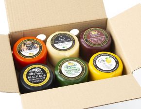 Rule of 6 x 'Lucky Dip' Cheese Selection 200g Wax Truckles 