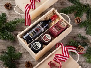 Duo of Cheese & Red Wine Gift Box - The Perfect Night In