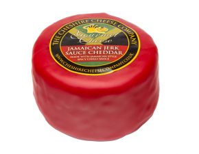 Jamaican Jerk Sauce Spicy Cheddar - Waxed Truckle 200g
