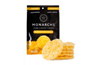 Monarchs Pure Cheese Crisps - Tangy Mature Cheddar - 32g Bag