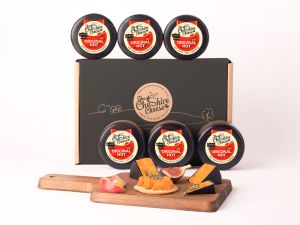 6 x Original Hot - Sauce Shop® x Cheshire Cheese Company 200g Wax Truckles Multibuy