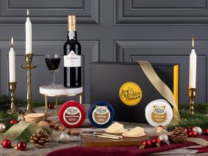 Perfect Companions Half Bottle of Port & Cheese Hamper, Pick Your Own