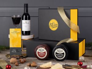 Indulgent Red Wine, Cheese & Chocolate Gift Box