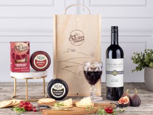 Duo of Cheese & Red Wine Gift Box - The Perfect Night In