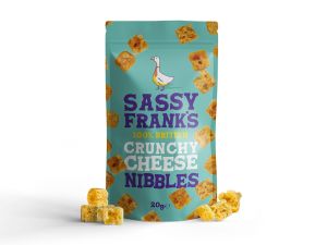 Crunchy Snacking Cheese Nibbles by Sassy Franks