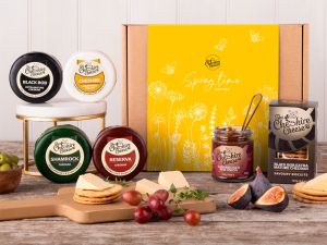 Spring Gift Box – 'Build Your Own' Cheese, Chutney and Biscuits Selection