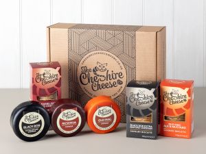 Triple Treat, Cheese & Biscuits Gift Box