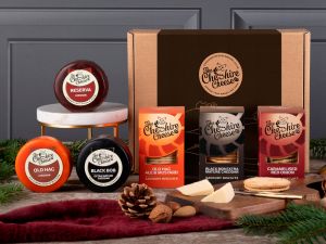 Triple Treat, Cheese & Biscuits Gift Box