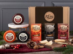 Triple Treat, Cheese & Biscuits Gift Box