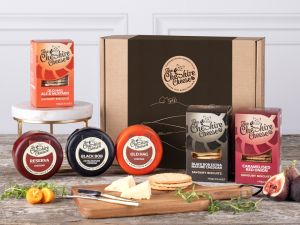 Triple Treat, Cheese & Biscuits Gift Box