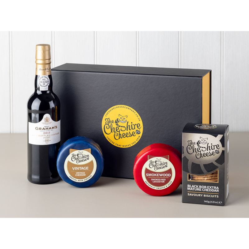 Gentlemans Edition, Port, Cheese & Biscuits Hamper