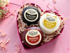 'Love Heart' Trio of Cheese Gift Set, Build Your Own 