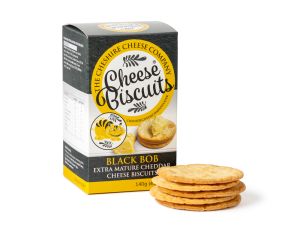 NEW! Black Bob Extra Mature Cheddar Cheese Biscuits 140g