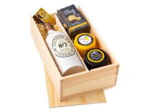 Cheshire Gin or Vodka & Duo of Cheese Gift Box, Pick Your Own