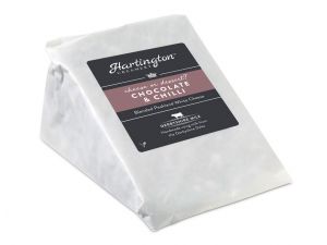 Hartington Creamery Chocolate & Chilli Cheese - 200g Wedge