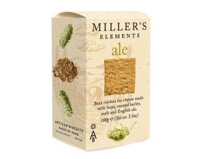 Millers Damsel Ale, English Beer Crackers 100g