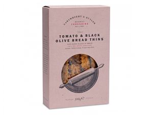Cartwright & Butler Tomato & Black Olive Bread Thins