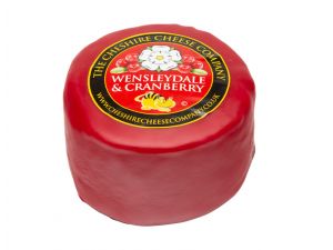Wensleydale & Cranberry - Waxed Truckle 200g 