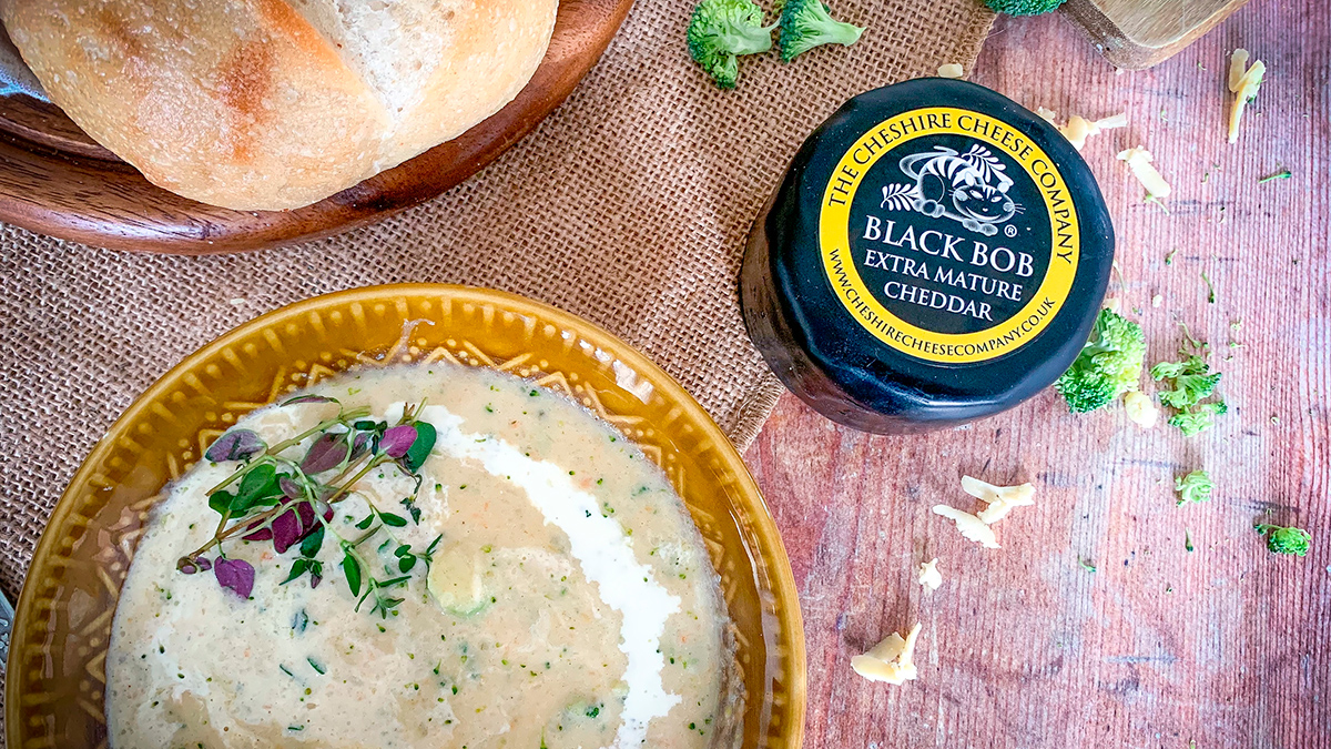 Black Bob Creamy Cauliflower & Broccoli Soup