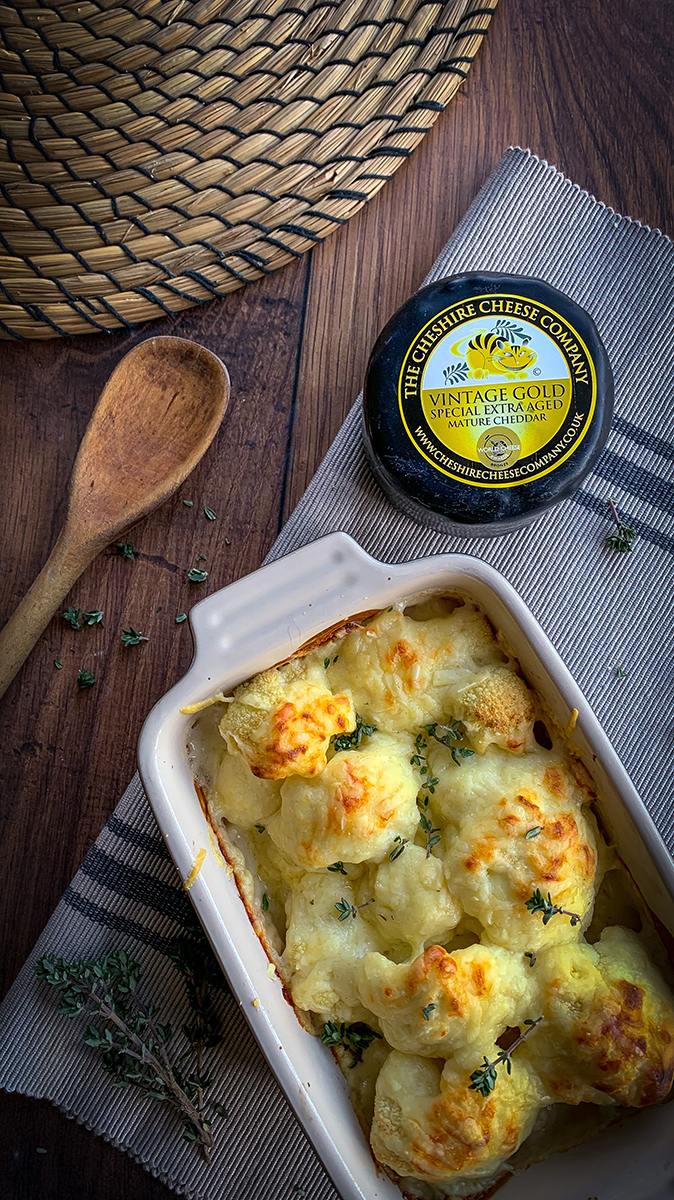 Vintage Gold Cheshire Cauliflower Cheese The Cheese Blog, News & Recipes