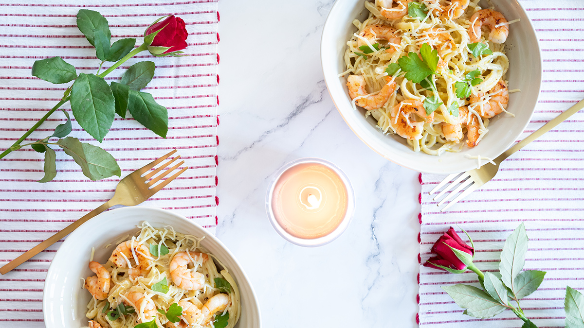 Valentine's Date Night Black Truffle Gourmet Luxury Cheese & Prawn