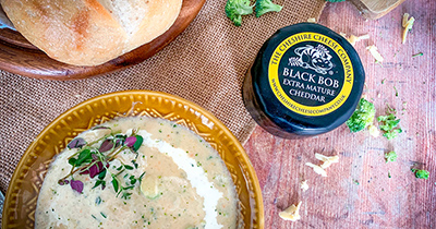 Black Bob Creamy Cauliflower & Broccoli Soup