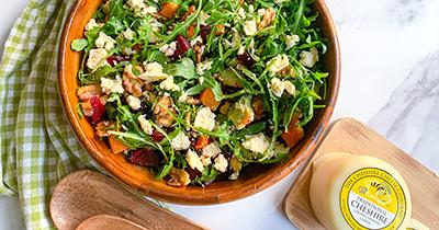 Butternut Squash, Beetroot & Cheshire Cheese Winter Salad Bowl