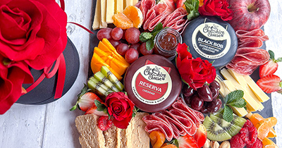 Create a romantic Cheeseboard for two this Valentine's Day