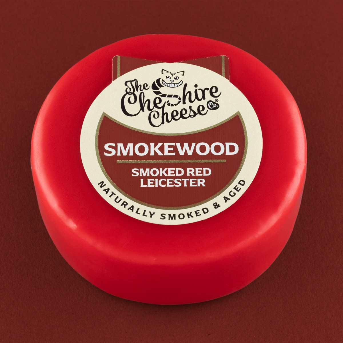 Smokewood Naturally Smoked Aged Red Leicester