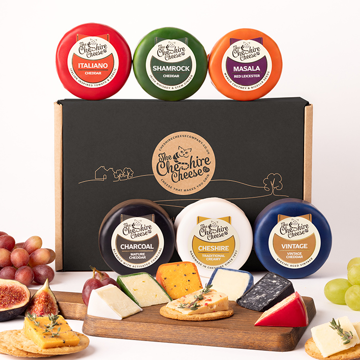 Waxed Cheese Truckle Selection
