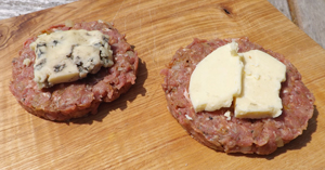 Making Cheese Burgers Recipe
