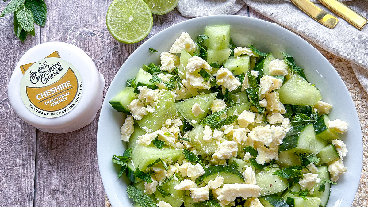 Melon Salad with Cheshire Cheese and Cucumber The Cheese Blog, News
