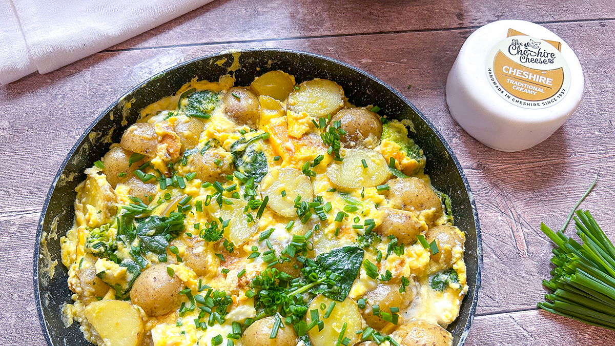 Cheese and Potato Frittata
